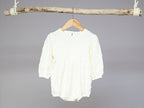 🌿Baby's Breath Romper, Ivory