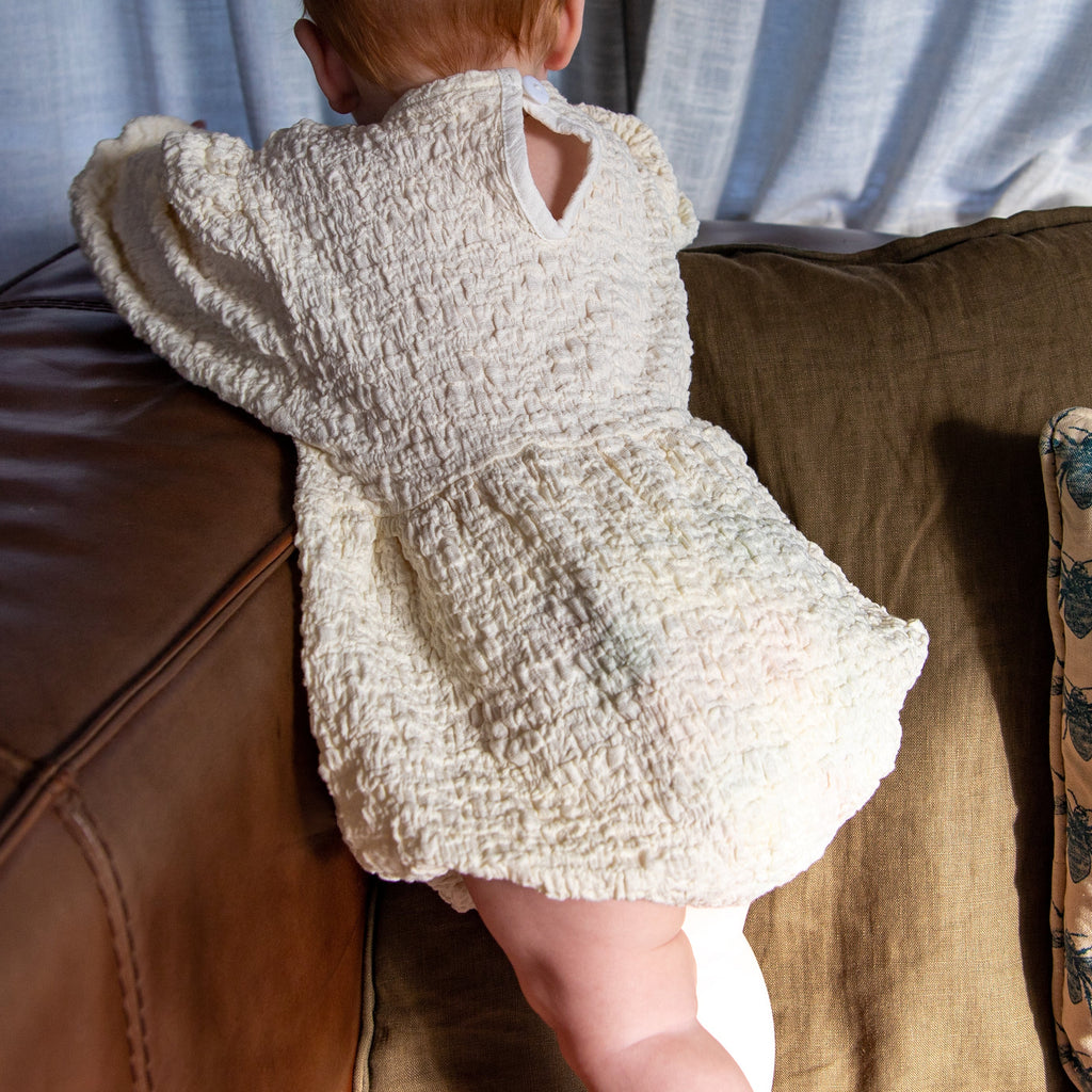 🌿Baby's Breath Romper, Ivory