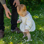 🌿Baby's Breath Romper, Ivory