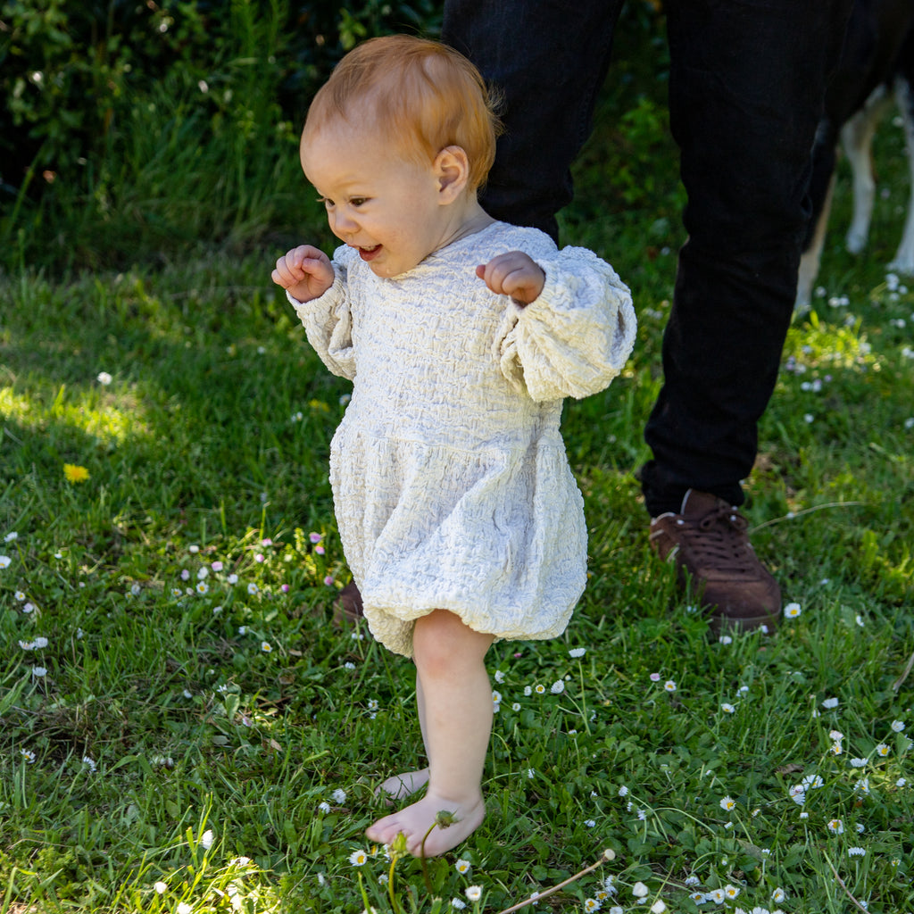 🌿Baby's Breath Romper, Ivory